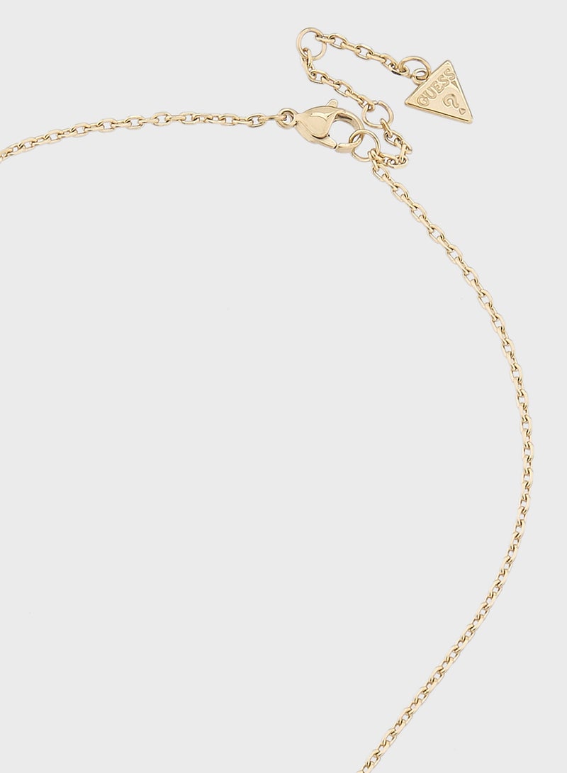 GUESS Lily Flower Short Necklace  - Image 2