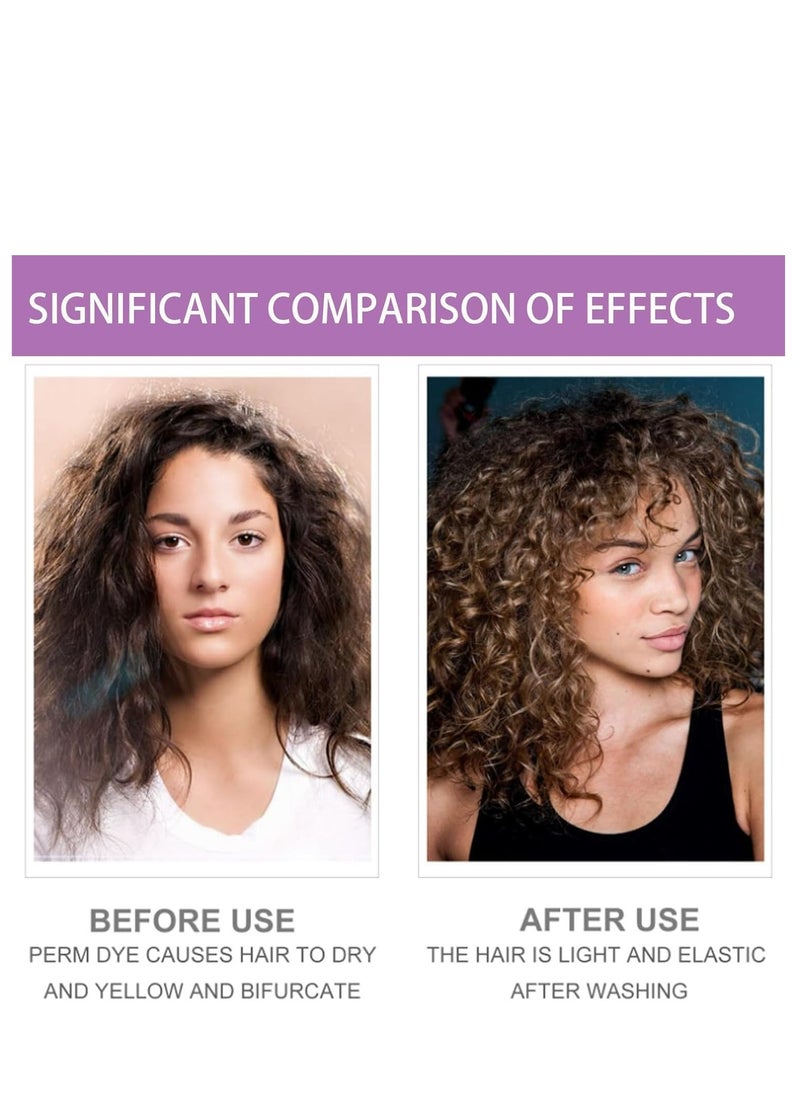 EELHOE Hair Styling & Shaping Cream, Long-Lasting Moisturizer with Curl Defining & Heat Protection â Natural Styling Cream for All Hair Types, Provides Hold and Protects Against Damage 100ml - Image 3