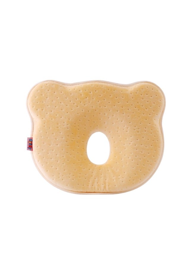HaveDream Baby Pillow, Baby Memory Pillow, Newborn Shaping Pillow - (Yellow23cm*26cm) - Image 1