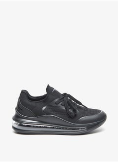 Dash Monotone Walking Shoes with Lace-Up Closure  - Image 3