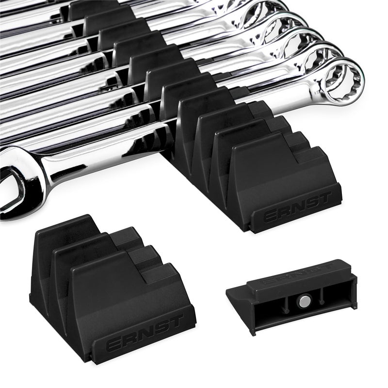 Ernst Manufacturing Wrench Pro - Modular Wrench Organizer for 20 Tools with Magnetic Base - Made in the USA - Image 1