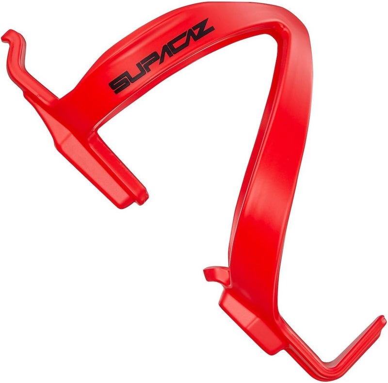 Supacaz Fly Bicycle Bottle Cage – Polycarbonate Cage for Bike Hydration – Lightweight & Secure Hold – Red - Image 1
