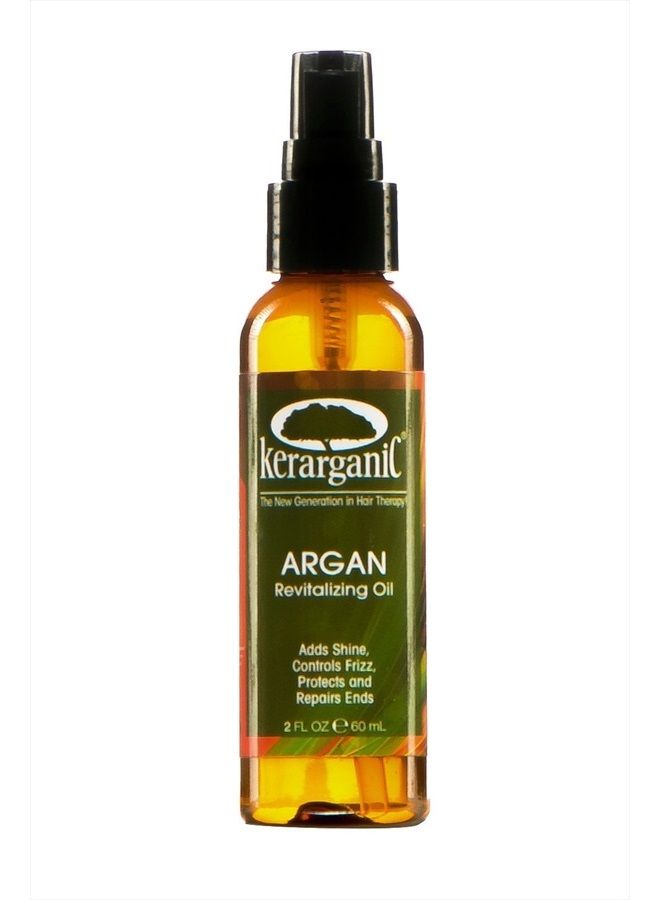 kerarganic KERATIN TREATMENT - ARGAN REVITALIZING OIL - 2OZ - Image 1
