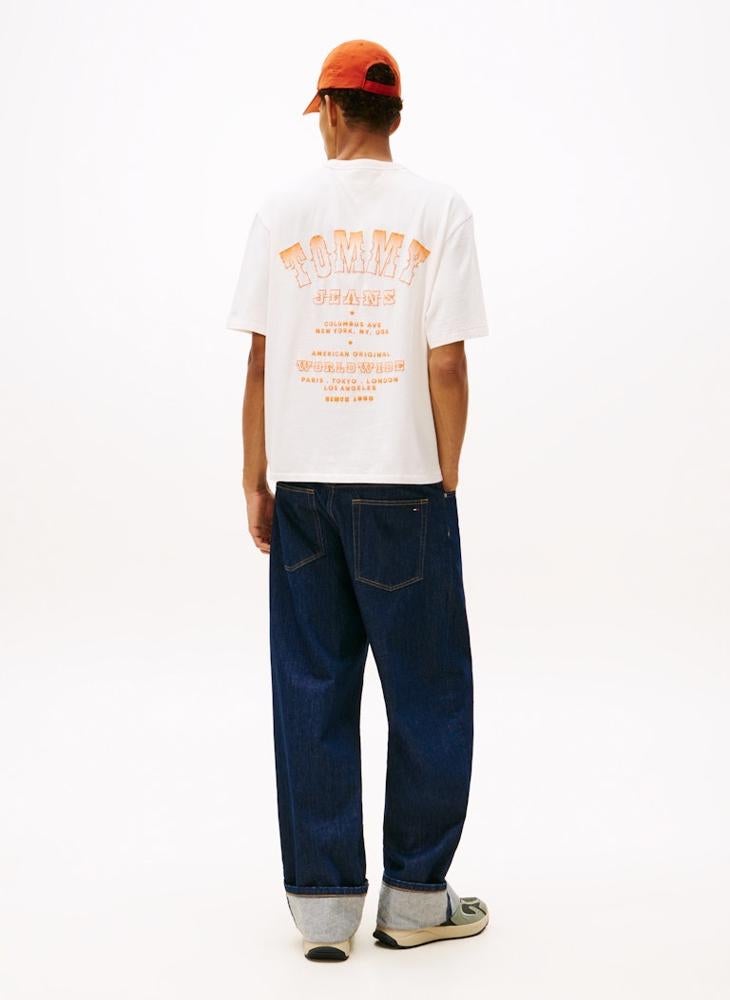 TOMMY JEANS 90s Western Back Logo T-Shirt - Image 2