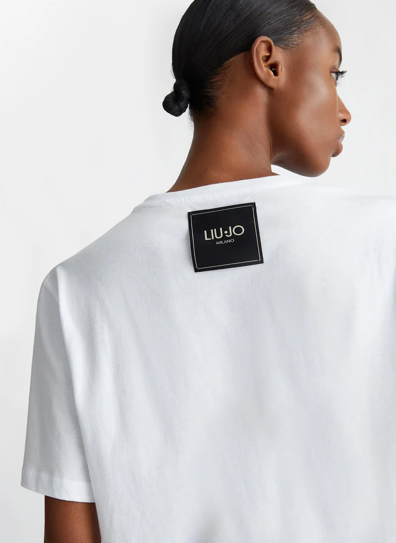 Liu Jo Oversized jersey T-shirt