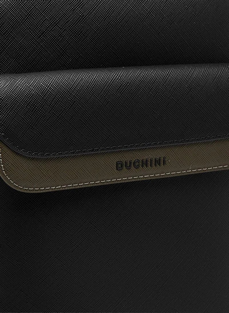 Duchini BLACK Men Adjustable Strap Crossbody Bag for Men | Best Price UAE