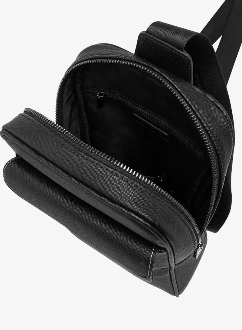Duchini BLACK Men Adjustable Strap Crossbody Bag for Men | Best Price UAE