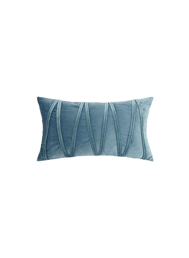 DANUBE HOME Danube Home Gleam Cushion 30x50cm Light Blue | 100% Polyester Decorative Lightweight Throw Pillow For Sofas, Couches, Beds For Living Room 