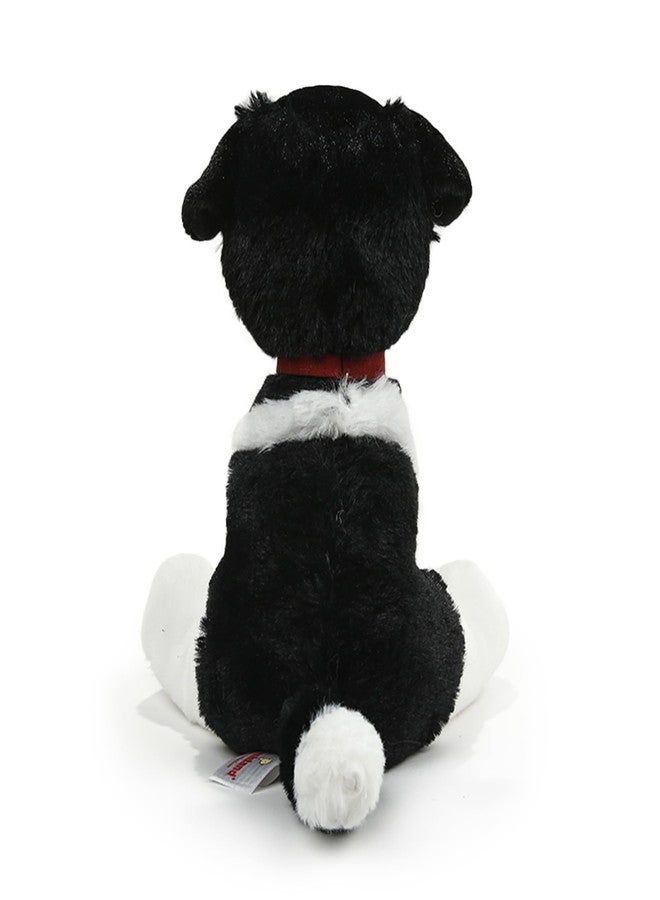Plushland Realistic Stuffed Dog Stuffed Animals Plush Toys Collar, Premium Pawpal Stuffed Plush Puppy Cats and Dogs Toy for Boys and Girls 8 Inches (Border Collie with Collar) - Image 3