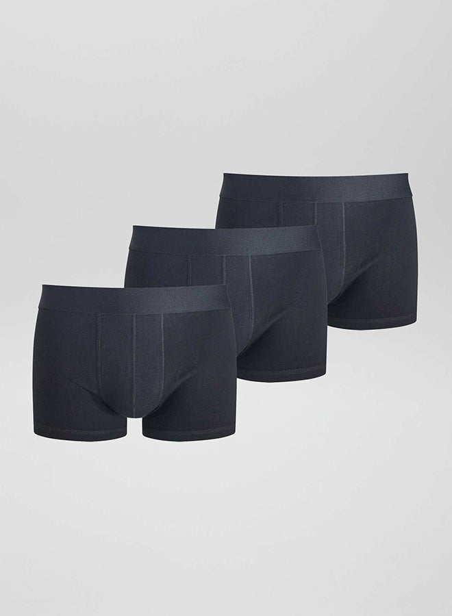 Kiabi Pack of 3 plain boxers  - Image 1