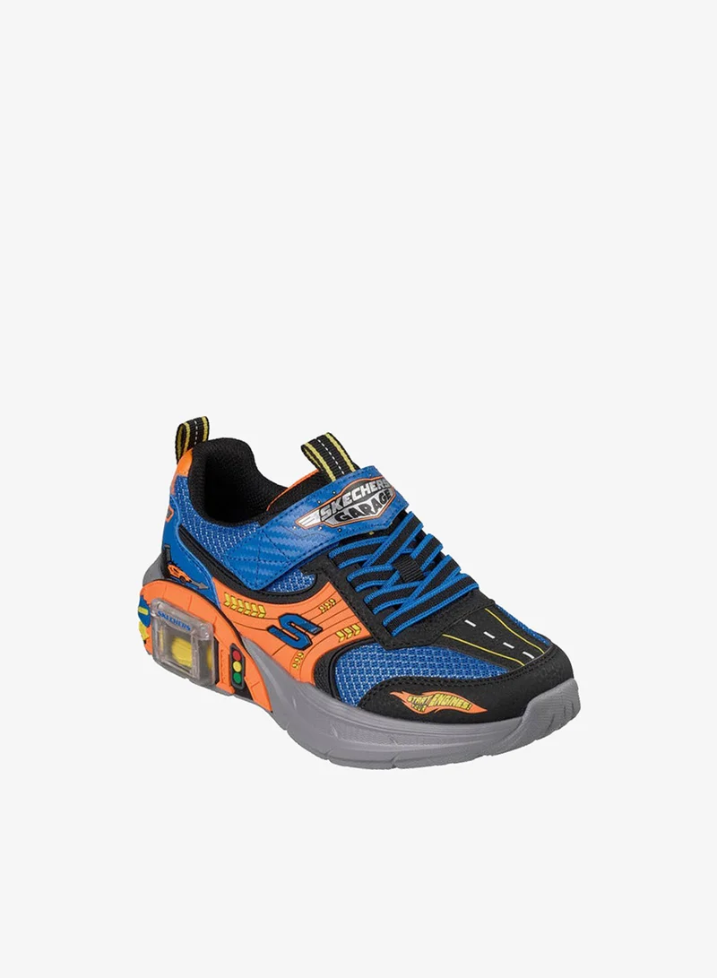 سكيتشرز Boys Garage Hook & Loop Sneakers