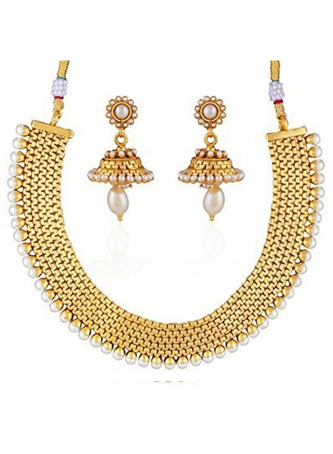 Sukkhi Modish Gold Plated Necklace Set For Women - Image 3