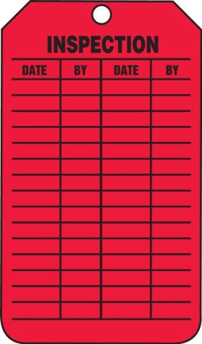 أكيوفورم تحذير أسطورة علامة حالة السقالة Accuform Trs322Ctp، هذه السقالة ليست كاملة - لا تستخدم 5.75 بوصة طول × 3.25 بوصة عرض × 0.010 بوصة سمك Pf-Cardstock أسود على أحمر (عبوة من 25 قطعة) - Image 2