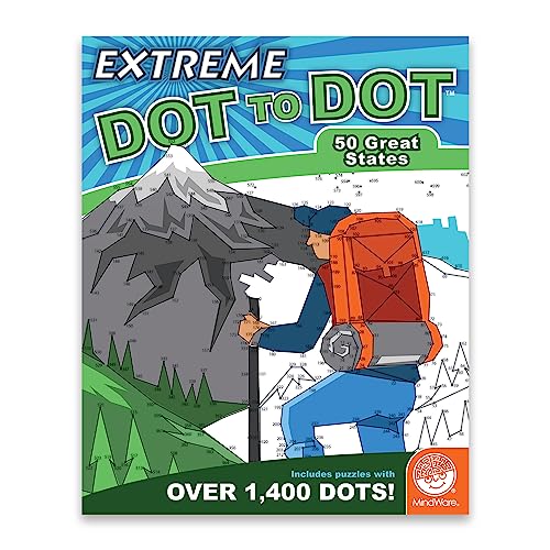 MindWare Extreme Dot to Dot 50 Great States Ages 8 up - Image 1