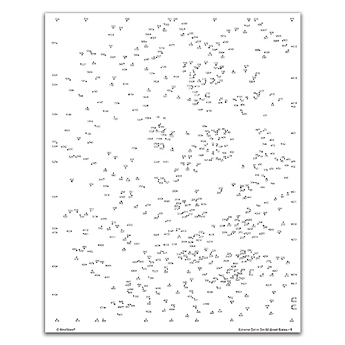 MindWare Extreme Dot to Dot 50 Great States Ages 8 up - Image 5