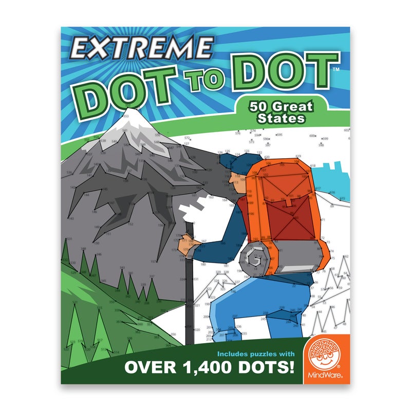 MindWare Extreme Dot to Dot 50 Great States Ages 8 up - Image 3