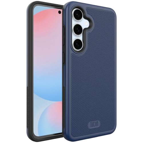 TUDIA MergeGrip Military Grade Designed for Samsung Galaxy S24 FE Case 2024 Drop Tested Dual Layer Shockproof Slim Tough Heavy Duty Protective Phone Cases for Galaxy S24 FE Indigo Blue - Image 1