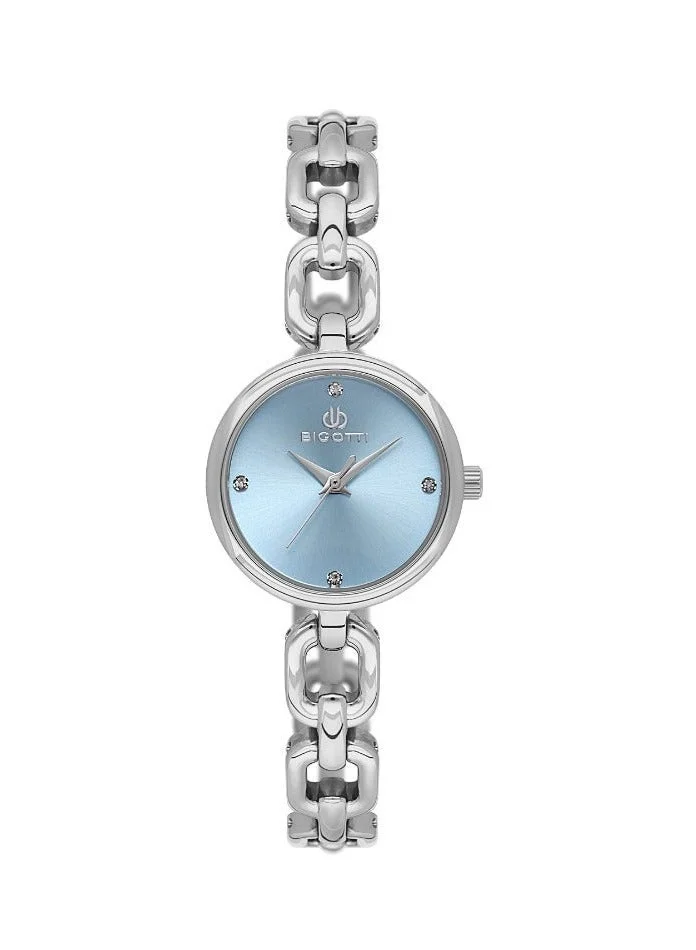 BIGOTTI Bigotti - Raffinato Women Watch | Stainless SteelBrass Case | Analog | Round Dial | Mineral Glass | Japanese Quartz | Water Resistant 30 Meters