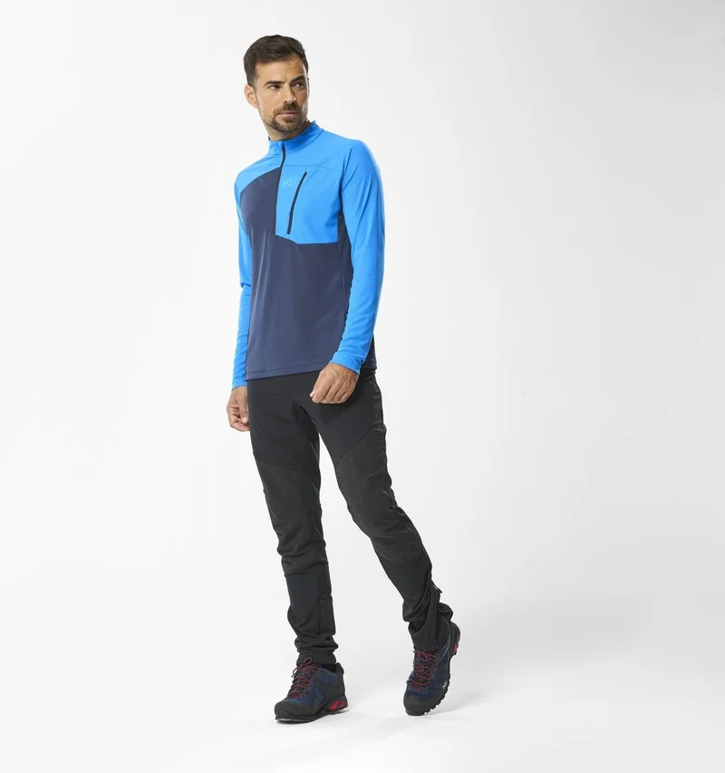 Millet Men's Morpho Ls Men's Half Zipper Polar MIV9851 8541