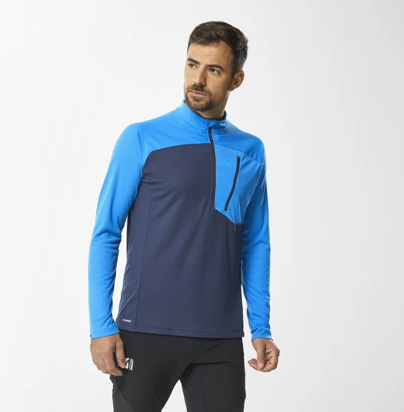 Millet Men's Morpho Ls Men's Half Zipper Polar MIV9851 8541
