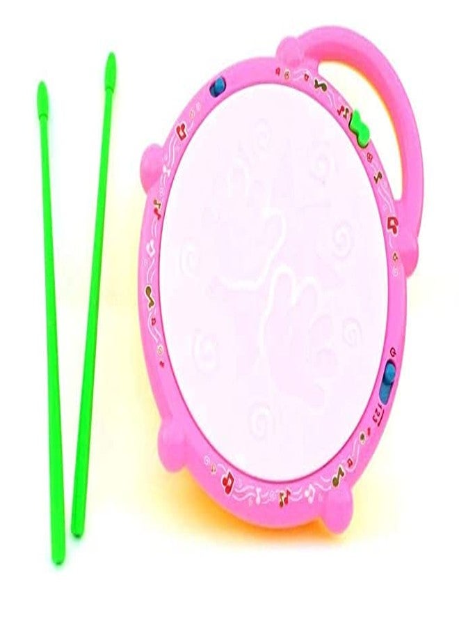 BRIJBAZAAR Flash Musical Drum, Flash Drum with 3D Lights, Flash Drum Series, Music Baby Toy for 2 3 4 Year Kid Boy Girl - Image 3