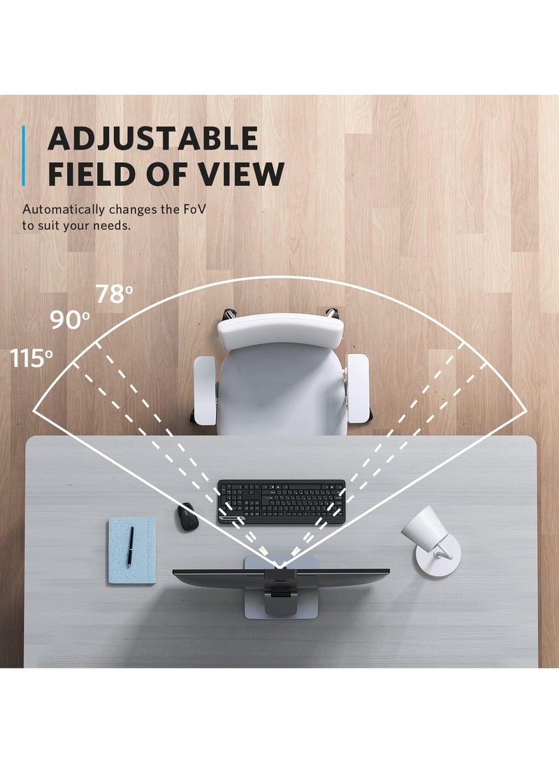 Anker Anker PowerConf C300 Smart Full HD, AI-Powered Framing & Autofocus, 1080p Webcam with Noise-Cancelling Microphones, Adjustable FoV, HDR, 60 FPS, Low-Light Correction, Zoom Certified - Image 5