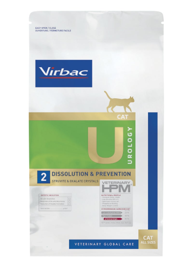 Virbac - Virbac® Urinary Care Cat Dry Food Urology U2 Dissolution & Prevention 1.5 Kg - Image 1