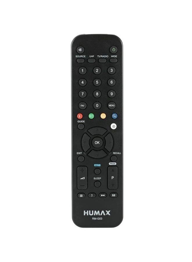 Humax Receiver Remote Control For Humax Black - Image 1