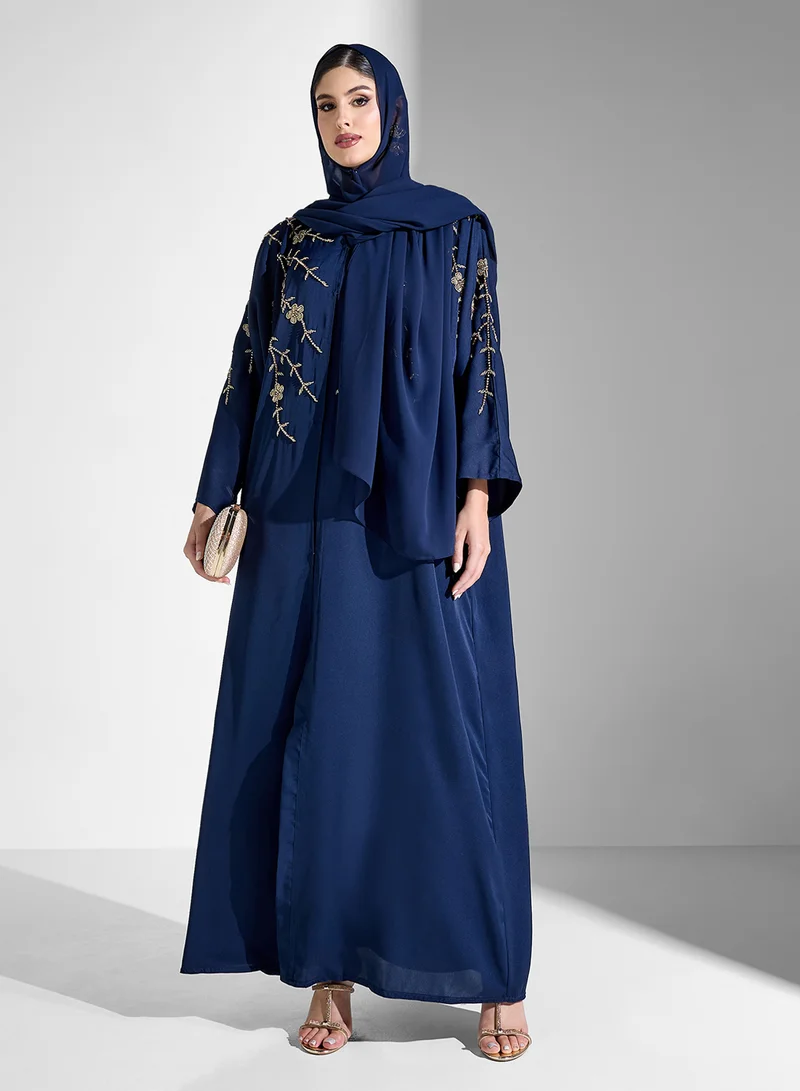 Khizana Embellished Abaya & Sheila