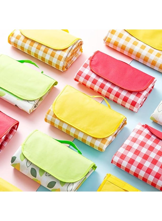 ECVV® Camping Blanket (190x200cm) - Perfect for Travel, Picnics & Camping: Durable, Waterproof & Foldable (Green Leaf) - Image 3
