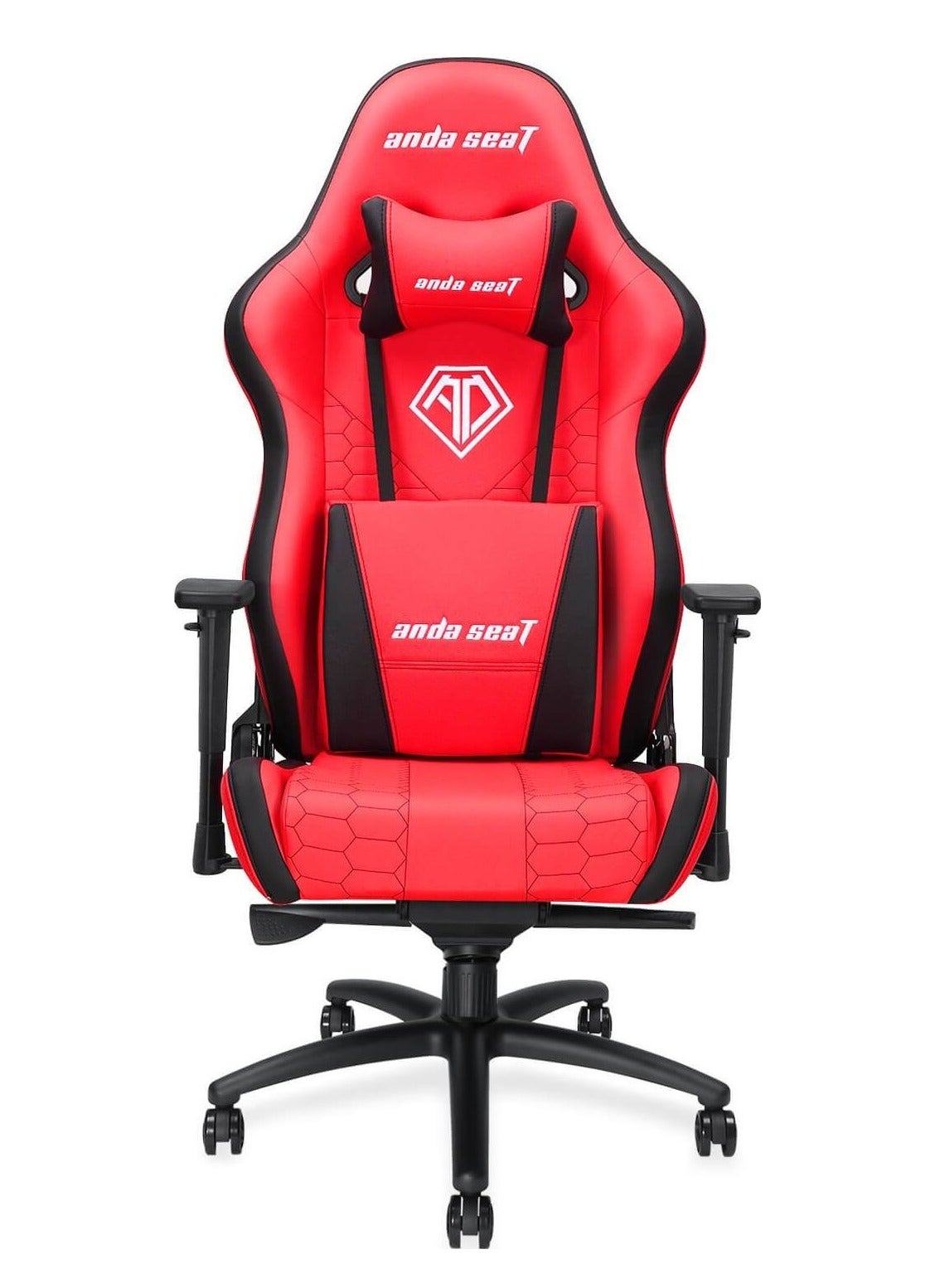 Anda Seat Spirit King Series Gaming Chair , Red & Black | AD4XL-05-RB-PV