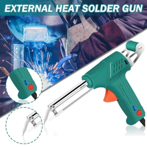Self Lub Soldering Gun, Automatic Soldering Iron Kit Solder Welding Gun for Jewelry, Home DIY, Circuit Boards, Electronics Repair (80 Watt) - Image 3