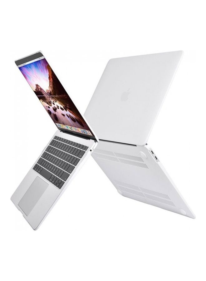 MARGOUN Macbook New Pro 13-Inch Model A1706/A1708 Protective Case Cover White - Image 2