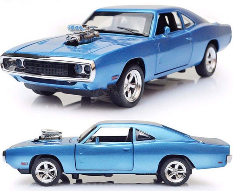 VARIYA ENTERPRISE® 1:32 Fast & Furious 7 Toy Car Metal Pull Back Diecast Car with Openable Door and Sound Light, Gifts Toys for Kids【 Multicolor 】 - Image 3