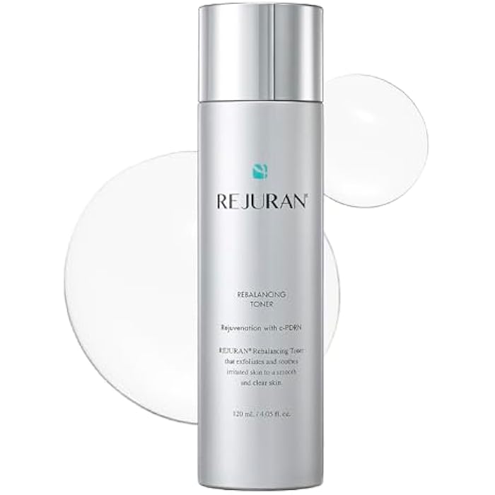 REJURAN® Rebalancing Toner, c-PDRN® – Salmon DNA Hydrating & Soothing Facial Toner for Skin Texture, Pore Care & Barrier Support with Salmon DNA. Korean Skin Care (4.05 fl oz) - Image 1
