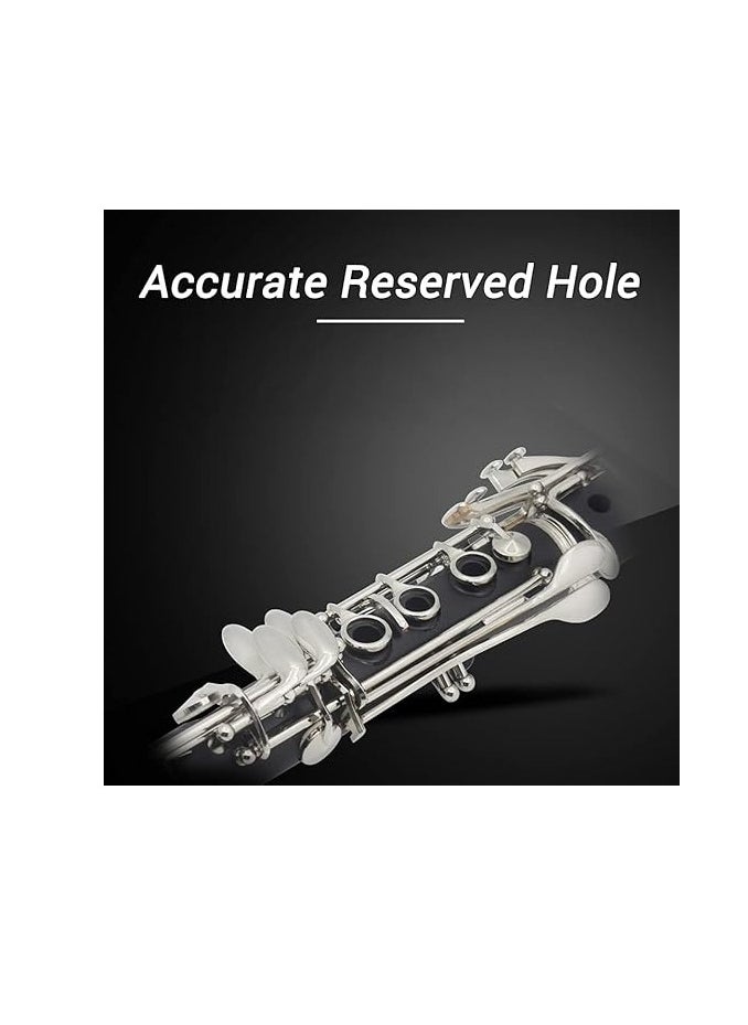 Daseey - B Flat Clarinet Ebonite 17 Keys System with Case Shoulder Straps Screwdriver - Image 1