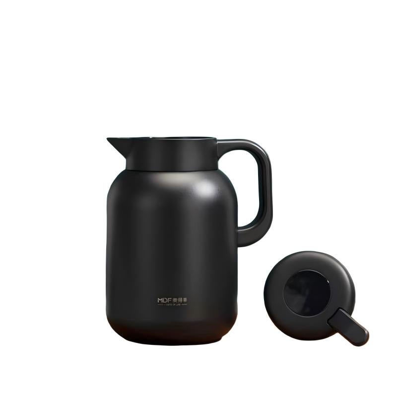 9067 Thermal Coffee Carafe, 304 Stainless Steel Inner, Long Heat Retention, Silicone Non-slip, Smooth Pour Spout for Home & Office - Image 5