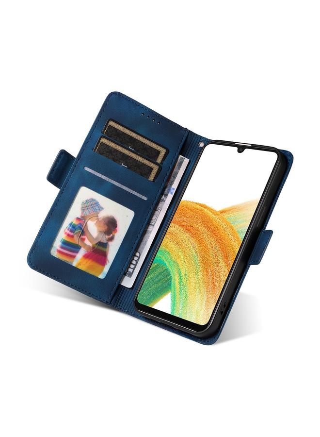 اس-توب جراب لهاتف Samsung Galaxy A33 5G، جراب جلدي منقوش عليه نجوم معينة - Image 4