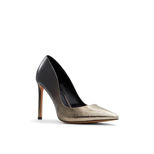 ALDO Women's Lala Pump, Black/Gold Multi, 7 - Image 2