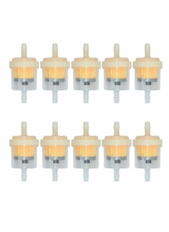 Excefore Universal Gas Inline Fuel Filters with Magnet for Motorcycle ATV Quad Go Karts Accessories 3/16 Inch (Pack of 30)  - Image 1