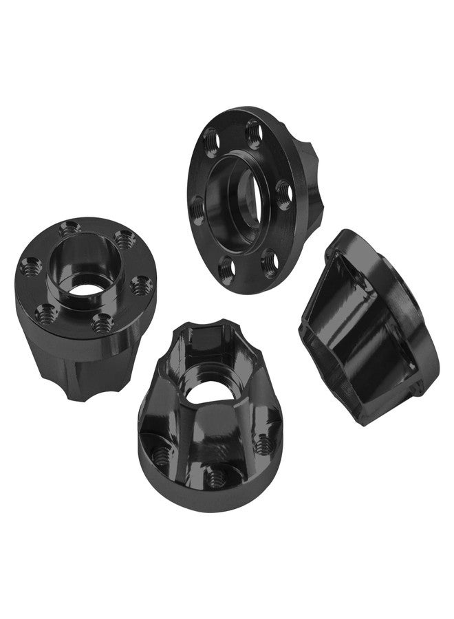Vgoohobby Metal RC 12mm Wheel Hex Hub Extension Combiner Compatible with 1.9/2.2inch Wheel Rim Axial SCX10 Traxxas TRX4 D90 1/10 RC Crawler (12mm, Black) - Image 4