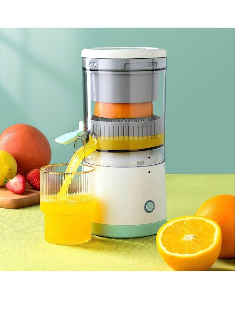 ELTRAZONE Citrus Juicer, Electric Orange Squeezer with Powerful Motor and USB Charging Cable, Juicer Extractor, Lime Juicer, Suitable for Orange, Citrus, Apple, Grapefruit and Pear - Image 1