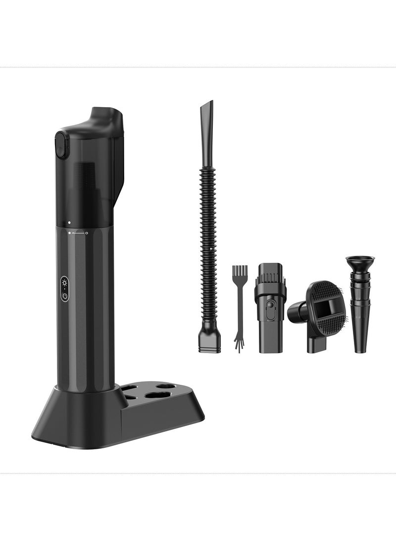 عام مكنسة كهربائية متعددة الوظائف، محمول لاسلكي، مساعد تنظيف سيارات، سهل قول وداعا لغبار السيارة - Image 4