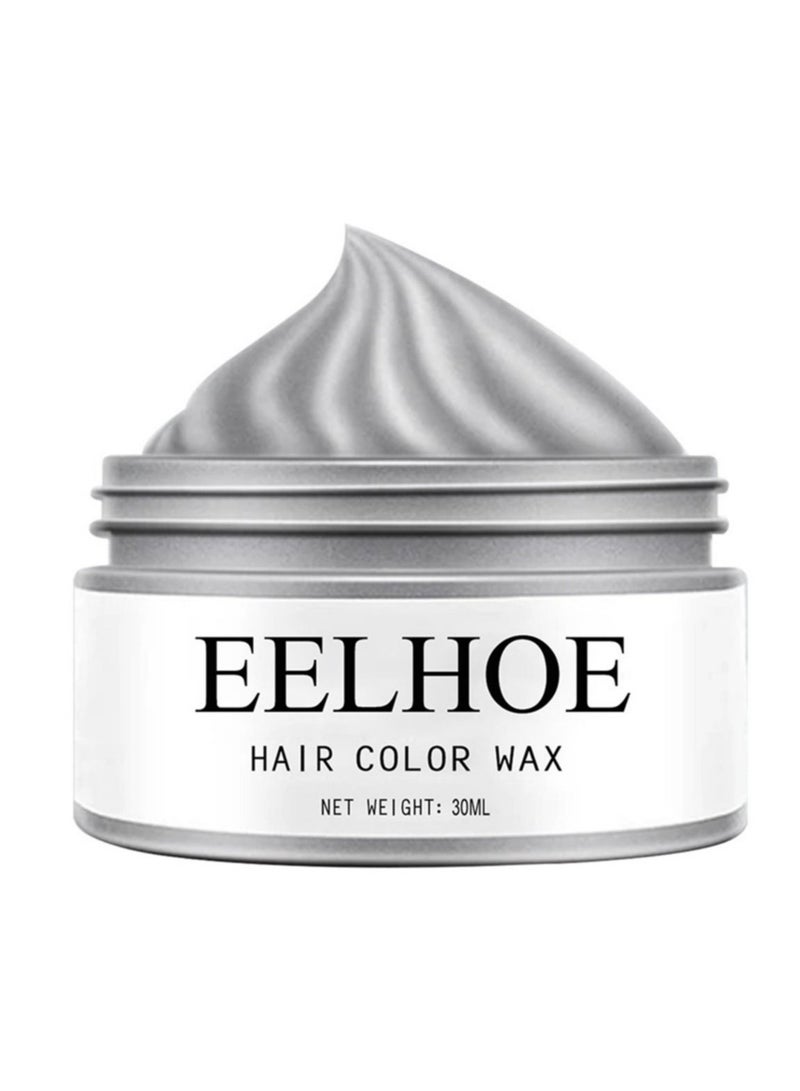 شمع تلوين الشعر EELHOE يدوم طويلاً، خفيف، سهل التطبيق، صبغة شعر طبيعية مؤقتة، كريم تصفيف قابل للغسل، لون شعر فوري، تصفيف شعر DIY، رائع للحفلات، الكوسبلاي، وفعاليات الموضة 30 مل - Image 1