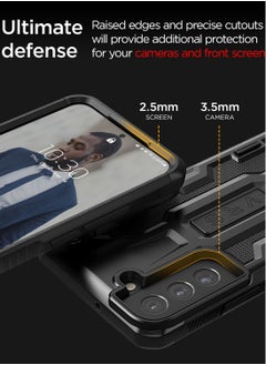 VRS Design Terra Guard for Samsung Galaxy S22 Plus Case Cover (2022) - Black  - Image 3