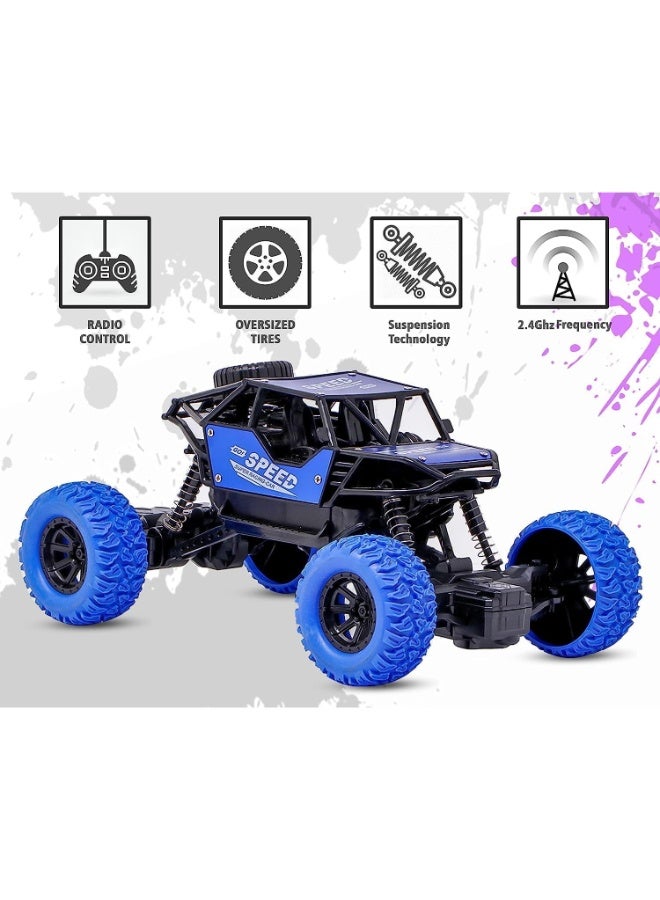 TOY GARDEN 4x4 RC Truck – Remote Control Off-Road Car with Big Wheels & Suspension | High-Speed Toy for Kids Boys - Image 5