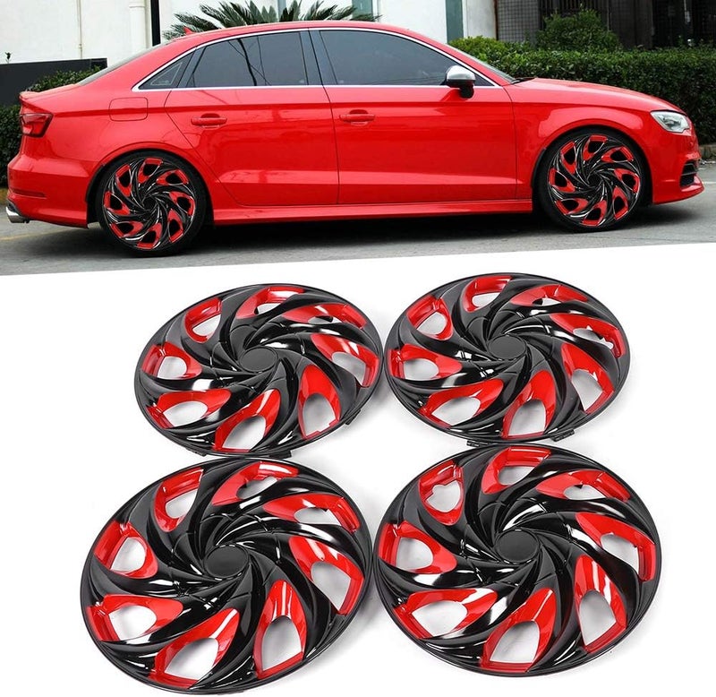 woobles Hubcaps Wheel Cover 4pcs 15in Wheel Hubcap Snap On Hub Caps Cover Auto Accessories Fit for R15 Tire Steel Rim - Image 4