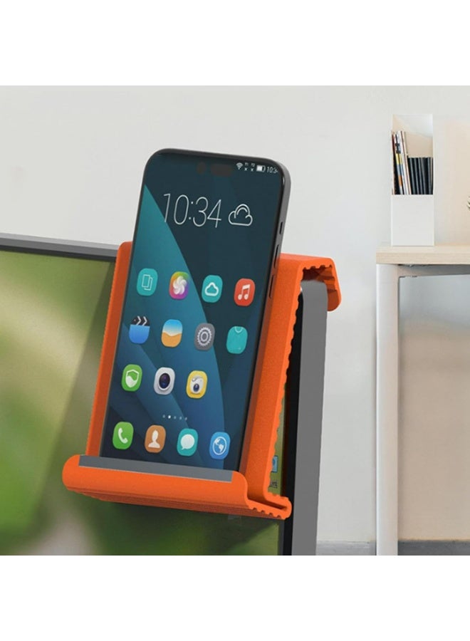Portable Foldable Silicone Phone Holder, Multi-Angle Adjustable Flexible Phone & Tablet Stand, Bendable Aluminum Core, Non-Slip Desktop Holder for Smartphones, Tablets, Video Calls & Office Desk - Image 5