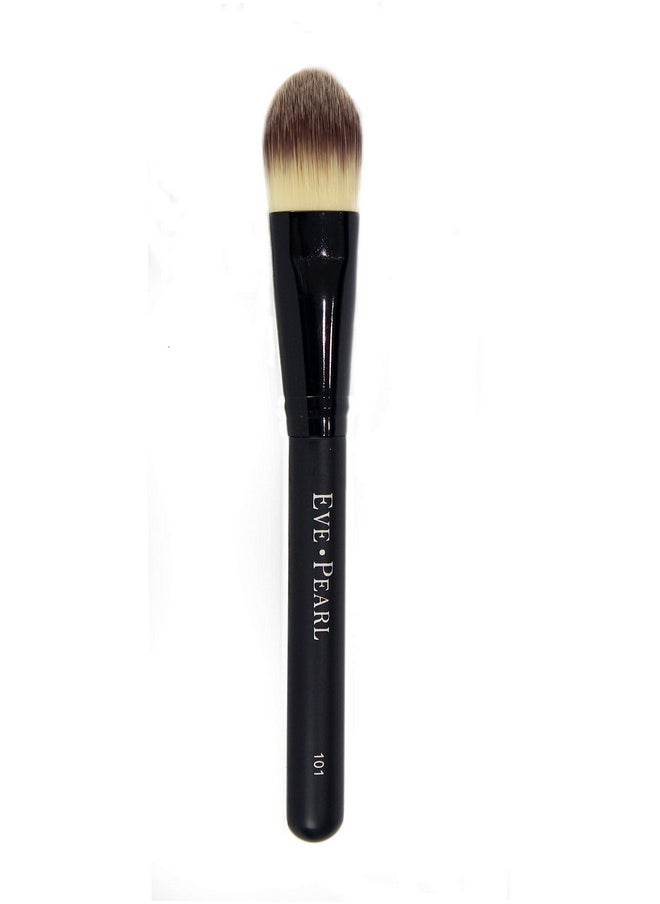 EVE PEARL Hd Dual Foundation Full Coverage Long Lasting Non Greasy Vitamin E Skincare And 101 Foundation Brush Set Makeup Kit (Fair) 