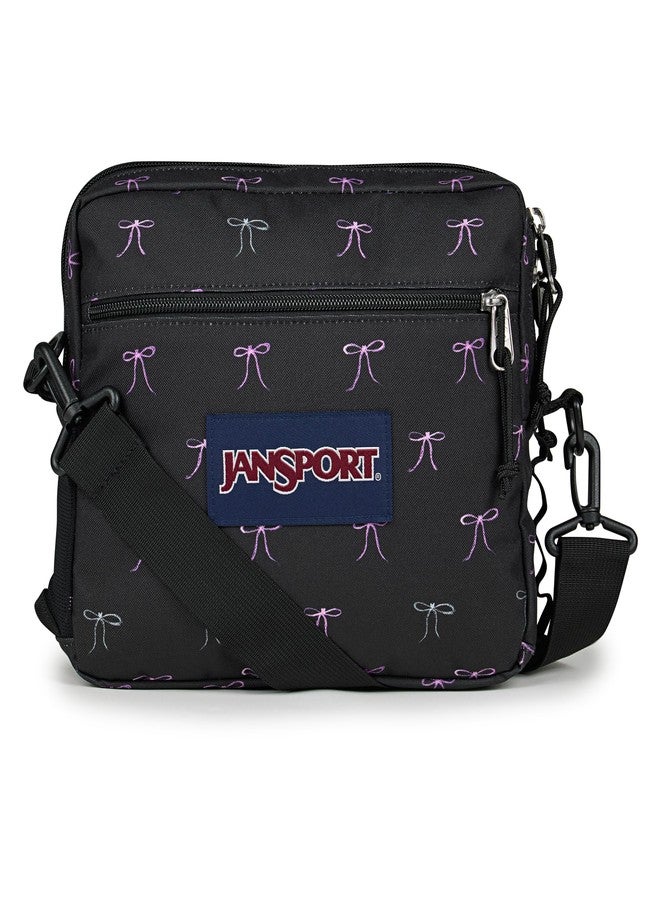 JanSport Central Adaptive Accessory Bag - Wheelchair & Walker Compatible, Versatile Carry Options, Tuck-Away Adjustable Loops, SaniStash Pocket for Easy Access, Bad Bows - Image 1